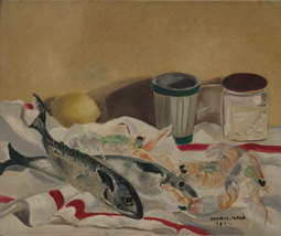 Sardines et langoustines, 1950.
